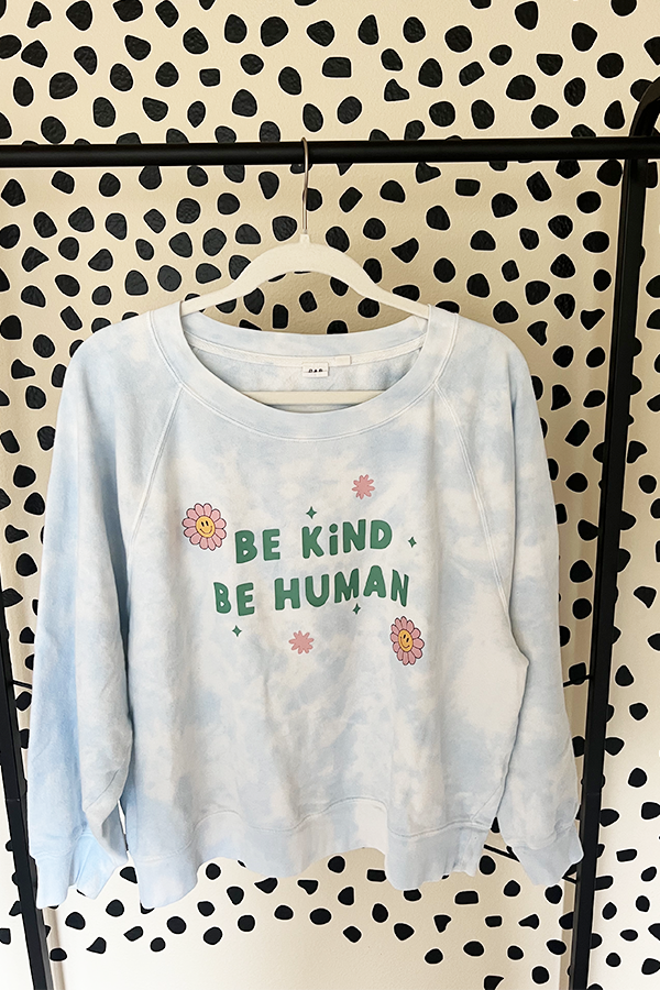 Be kind best sale crew neck