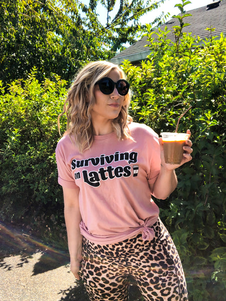 Surviving on Lattes - Desert Pink - Moody and Peachy