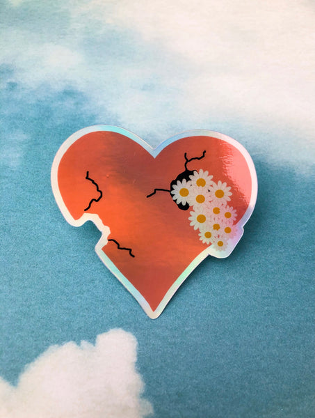 Daisy Resilient Heart Sticker